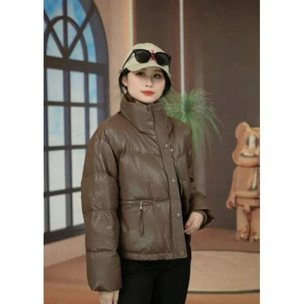 2025潮奢新款白鸭绒免洗男女同款净色长款羽绒服-B63