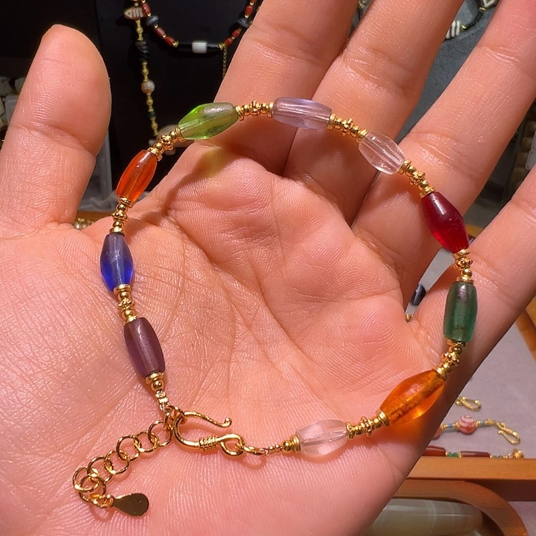 琉璃DIY多巴胺手链