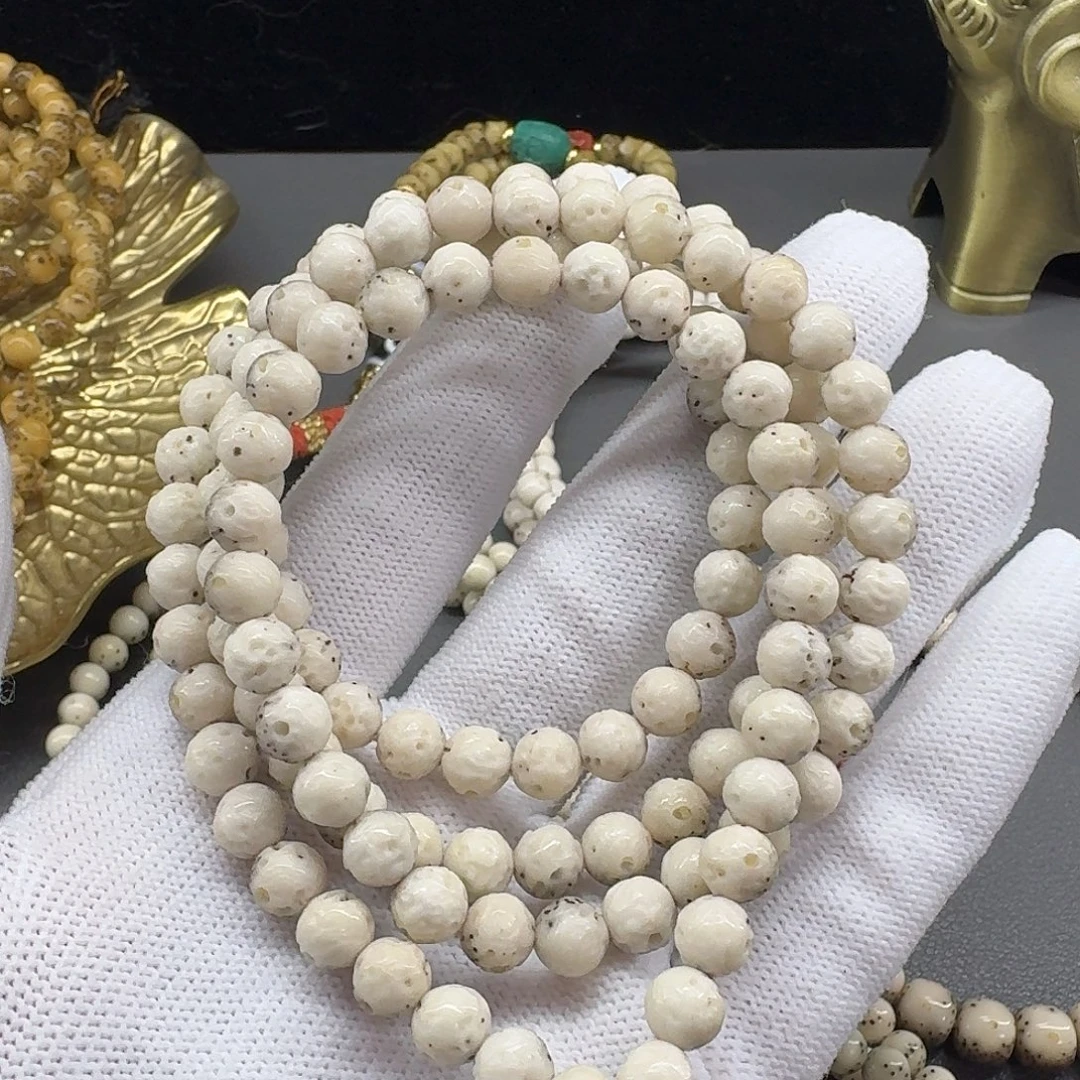 吊坠星月菩提7圆无相108