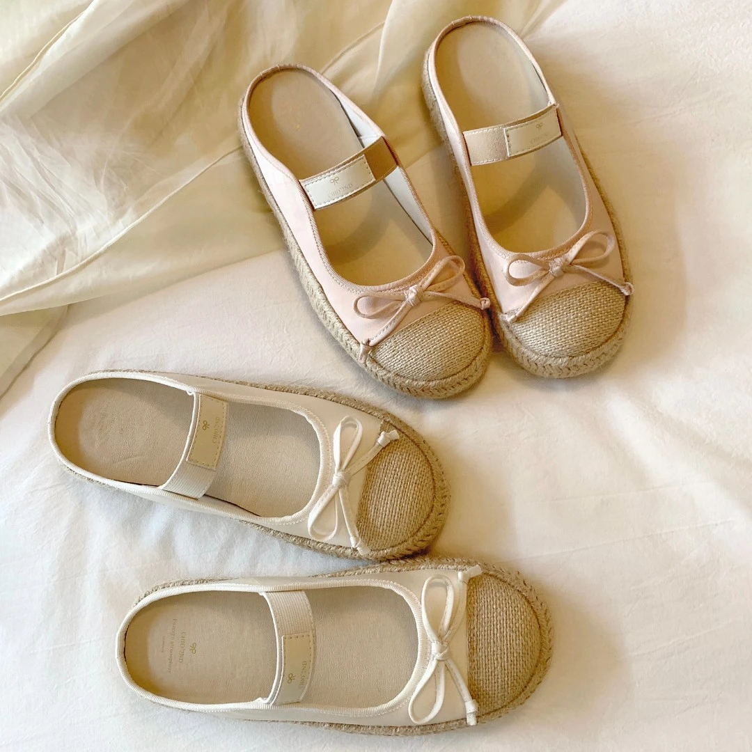 南风Chio2nd 增高4cm单鞋女平底鞋半拖玛丽珍鞋一脚蹬女鞋懒人鞋