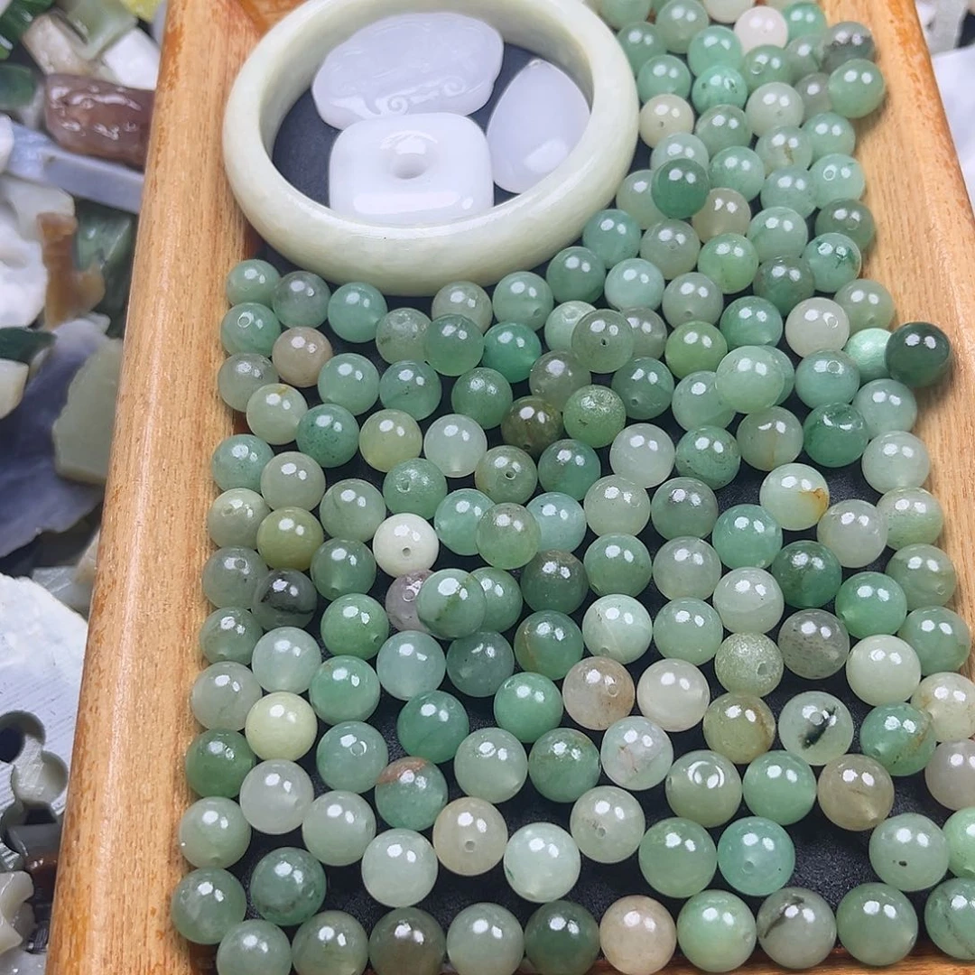 和田玉未镶嵌毛衣链用****7