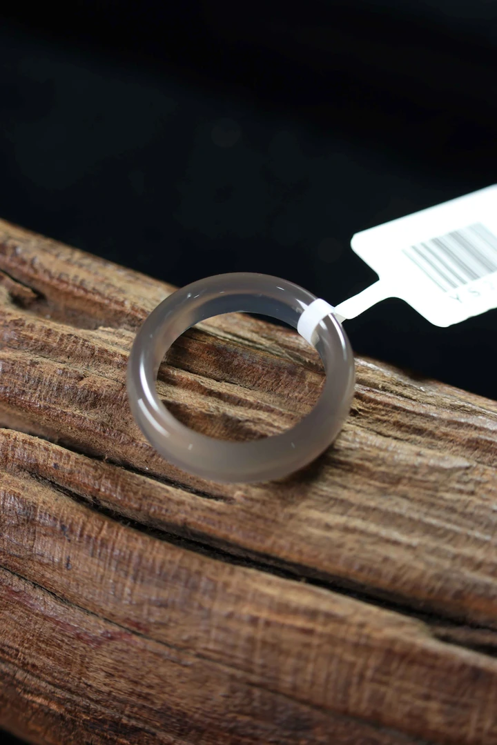 矿玉行-玛瑙灰戒指-YS255-新人福利-模板