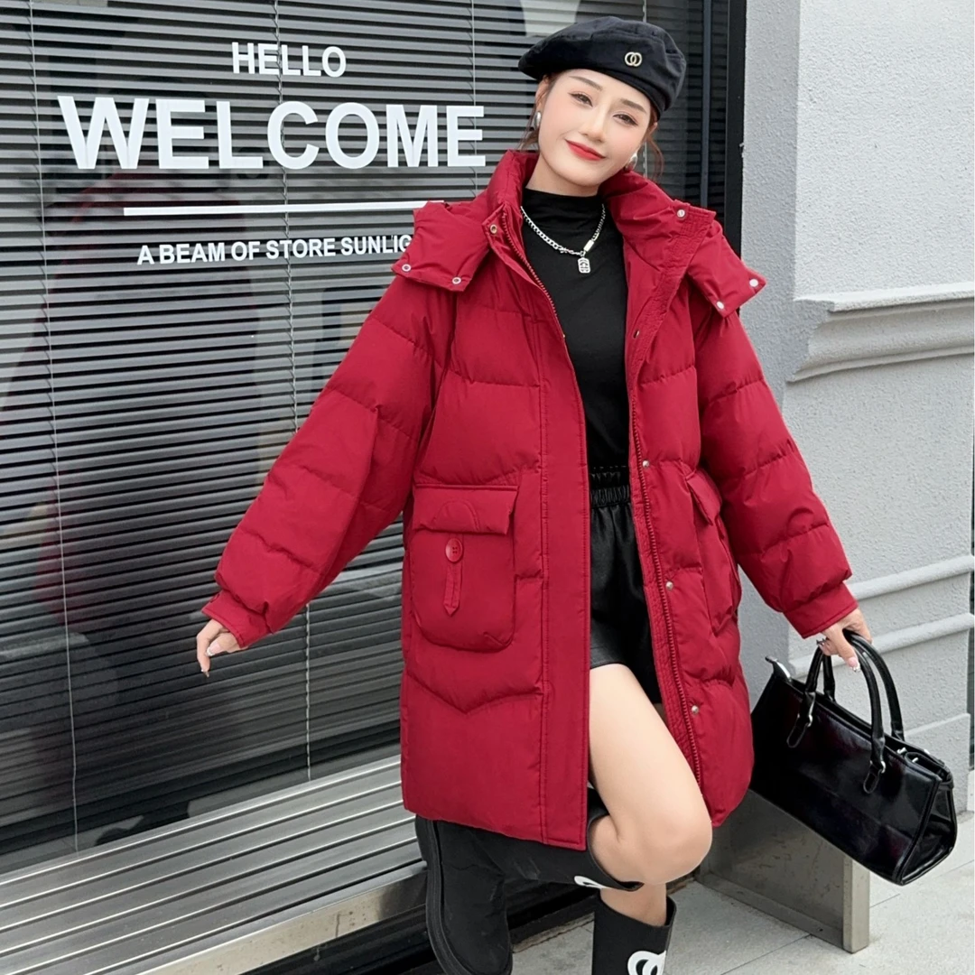 吉米赛欧【裕裕专属】口袋纽扣9L2453703 高质量户外时尚韩版连帽