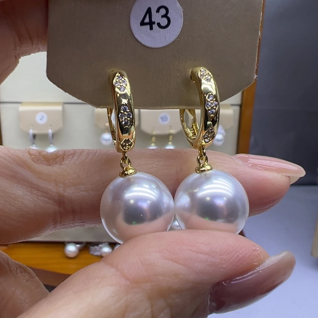 耳饰未镶嵌淡水珍珠