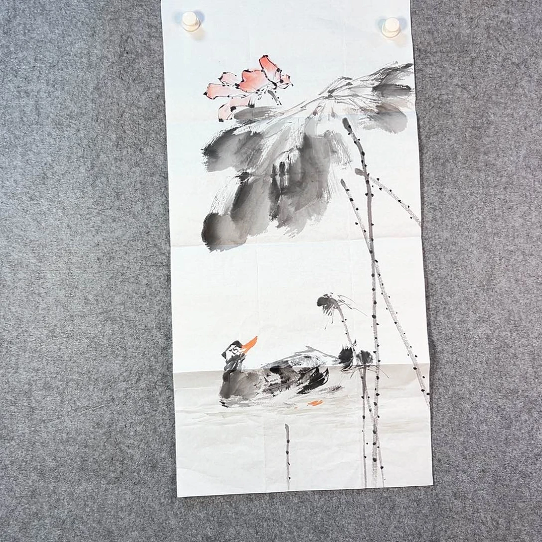 国画608 花鸟和蝴蝶都会成为我们