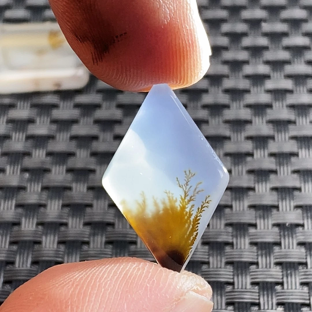 跳***过玛瑙/玉髓未镶嵌吊坠(不含链)