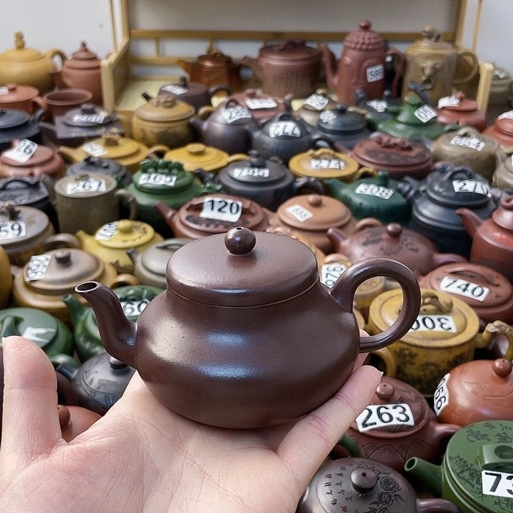 茶壶紫砂紫砂微瑕