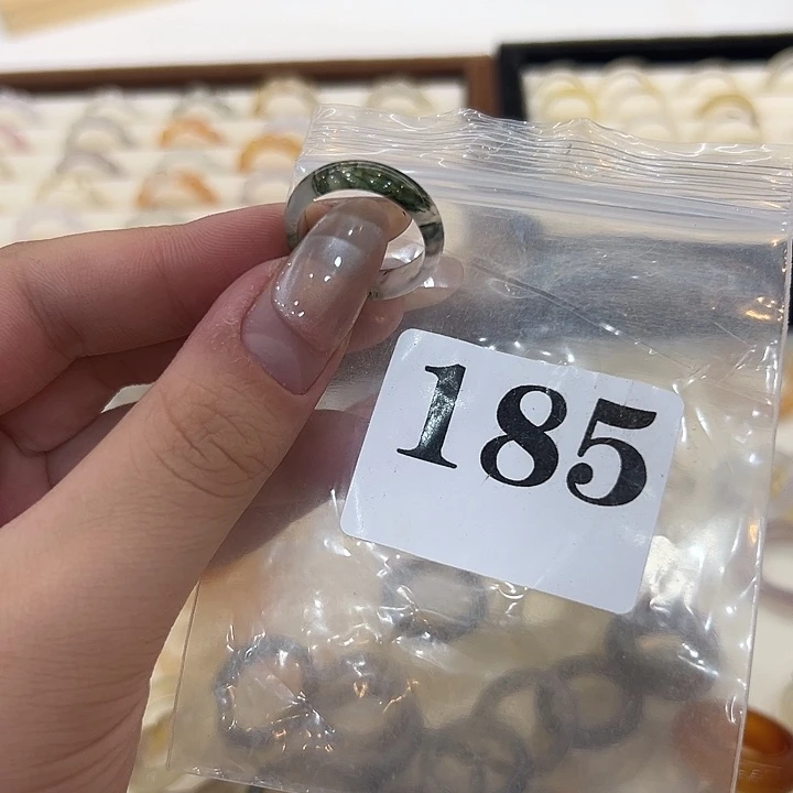 玛瑙/玉髓合金戒指185港14