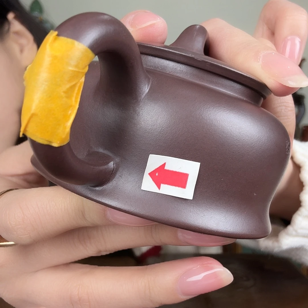 紫砂茶壶E****O壶把开裂瑕疵福利