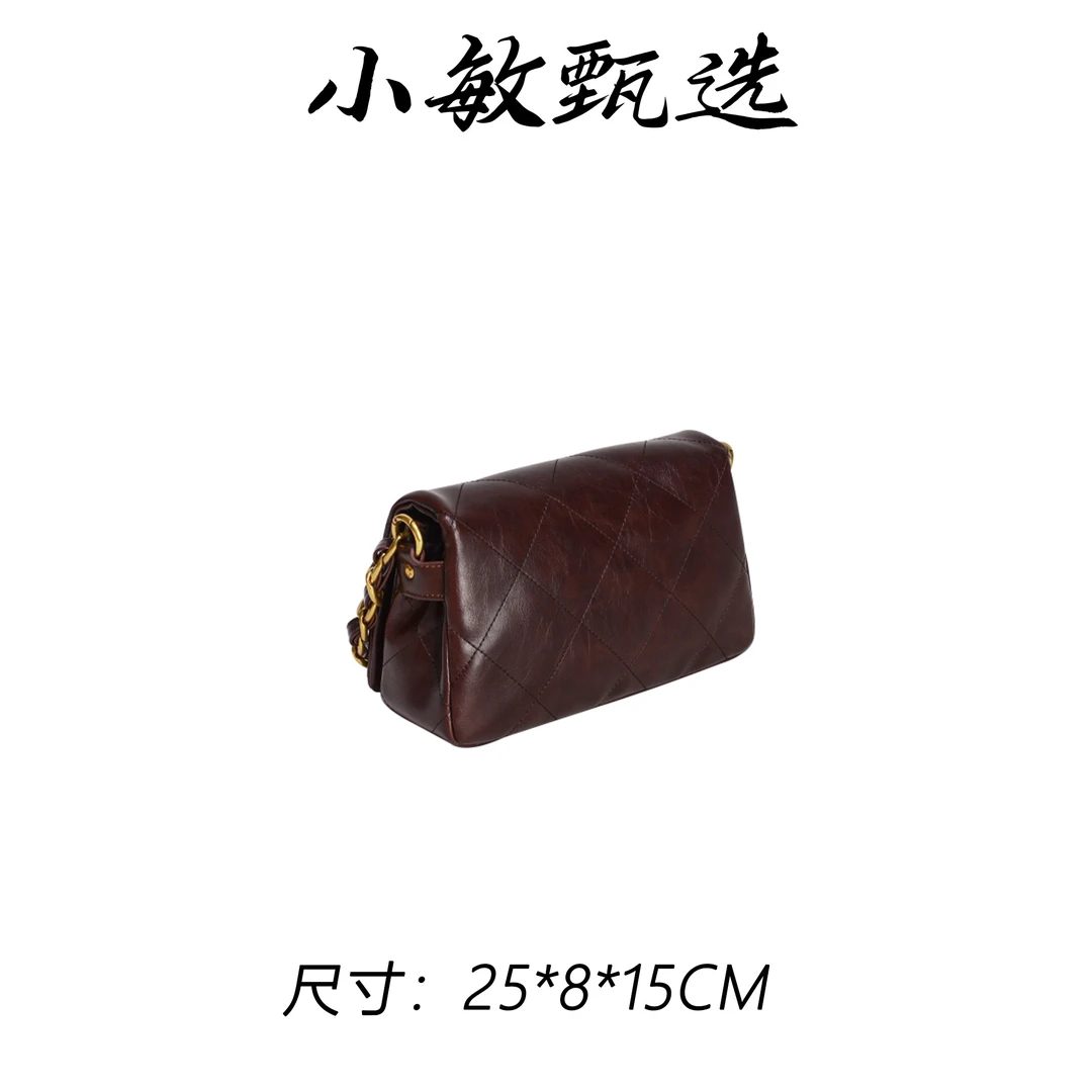 【小敏精选】渠道货GQ-89503-咖啡春夏单时尚单肩女包