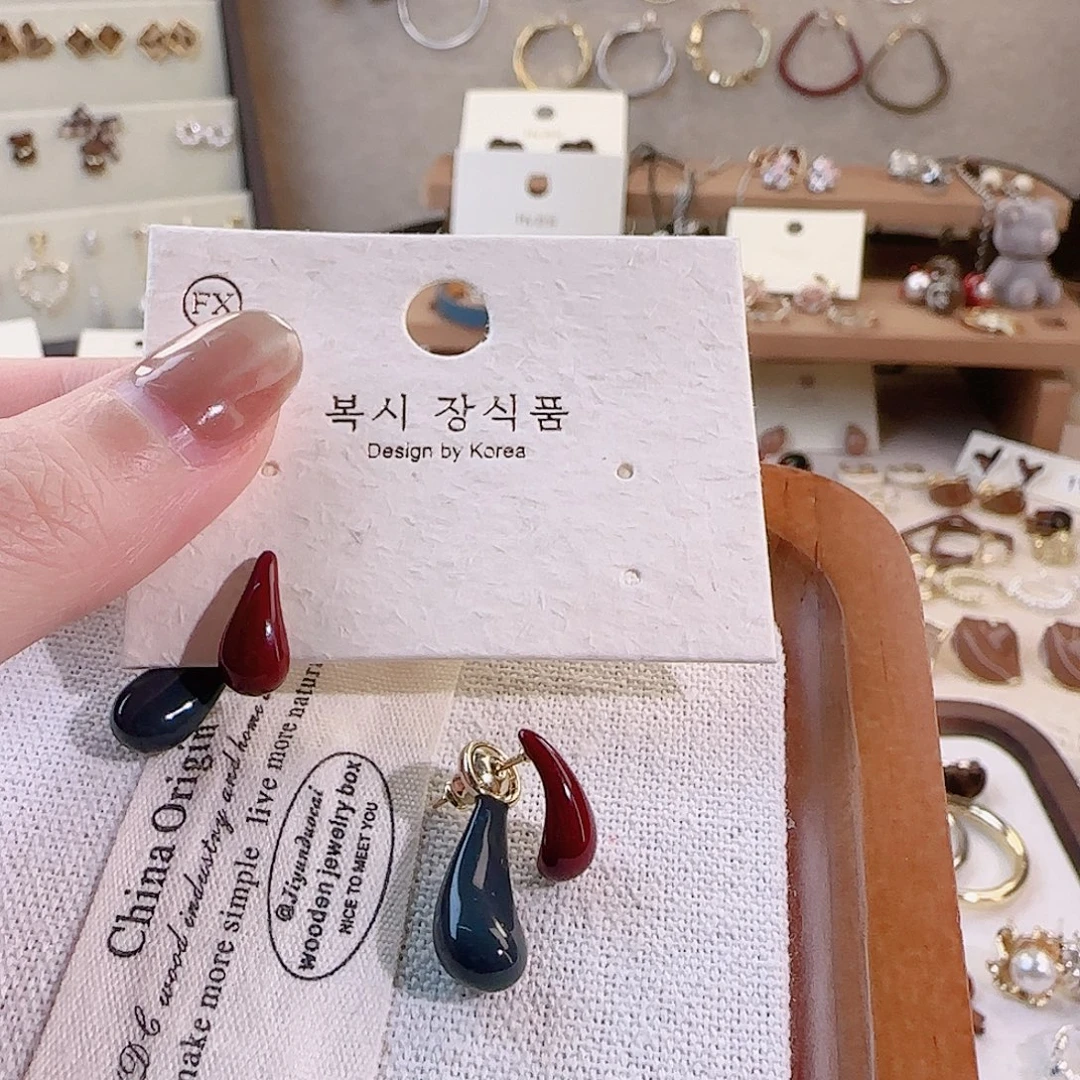 仿珍珠铜合金925银耳钉