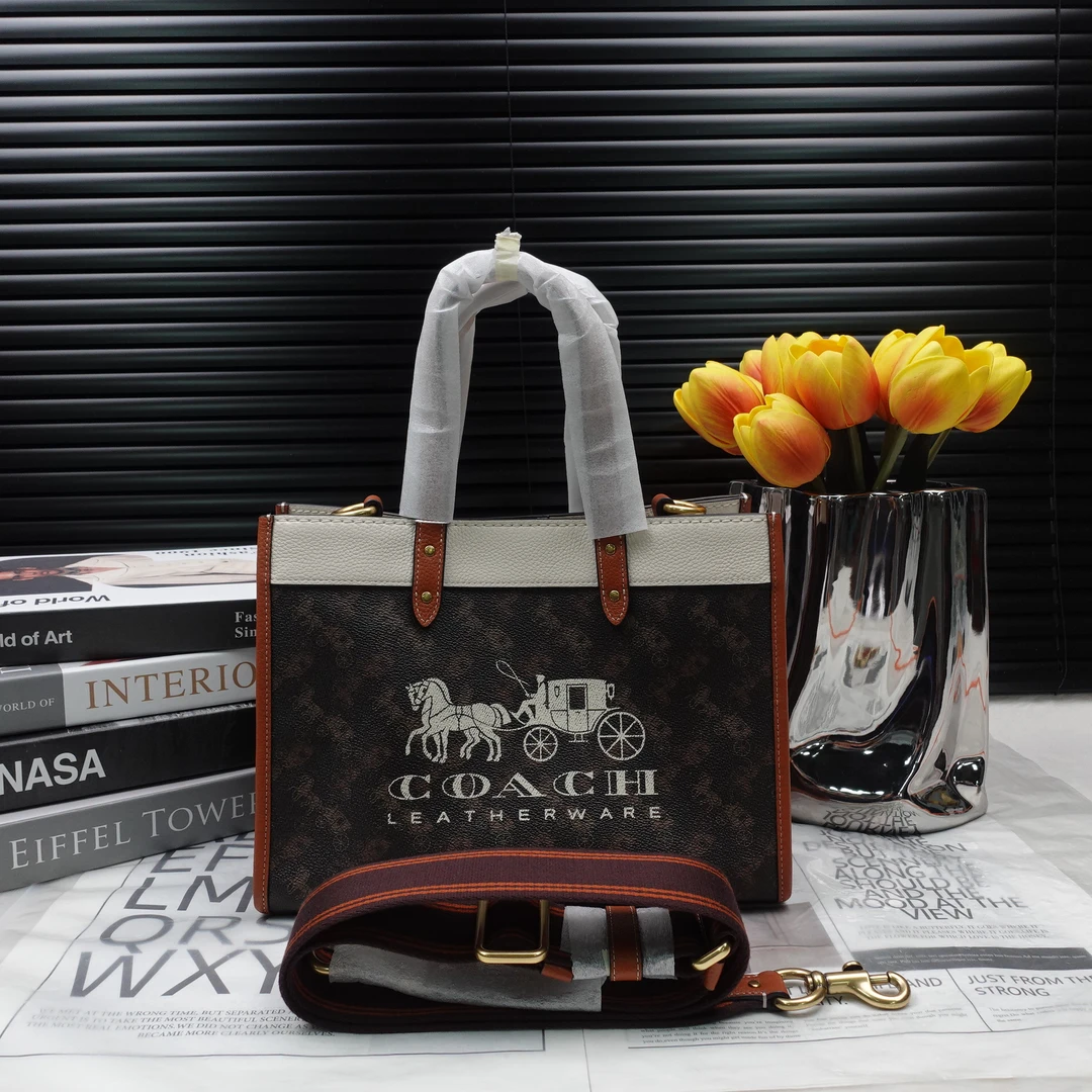 95新 COACH/蔻驰 单肩包/T10222112