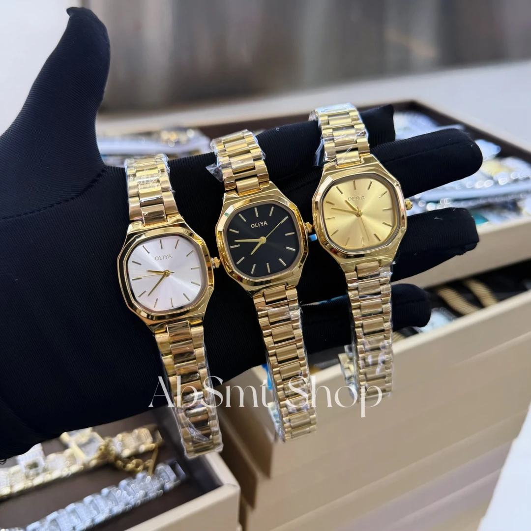 圆形防水女表爆款简约气质轻奢时尚手表石英生日礼物腕表