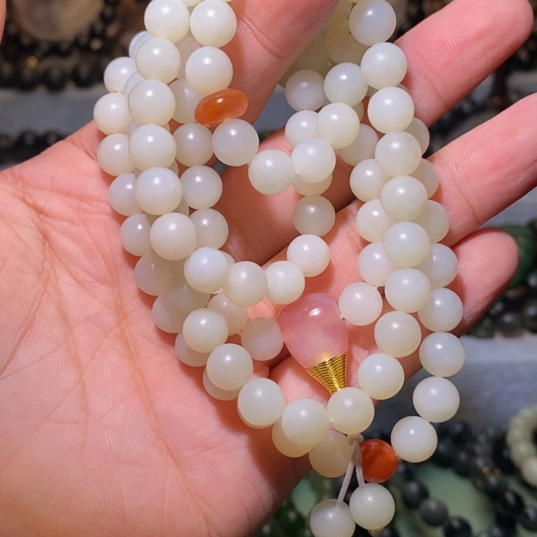 南***厂和田玉未镶嵌手链