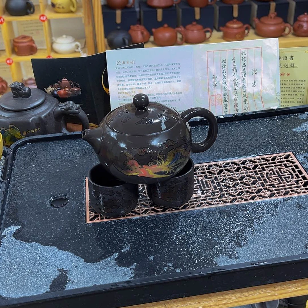 紫砂茶案紫砂壶535