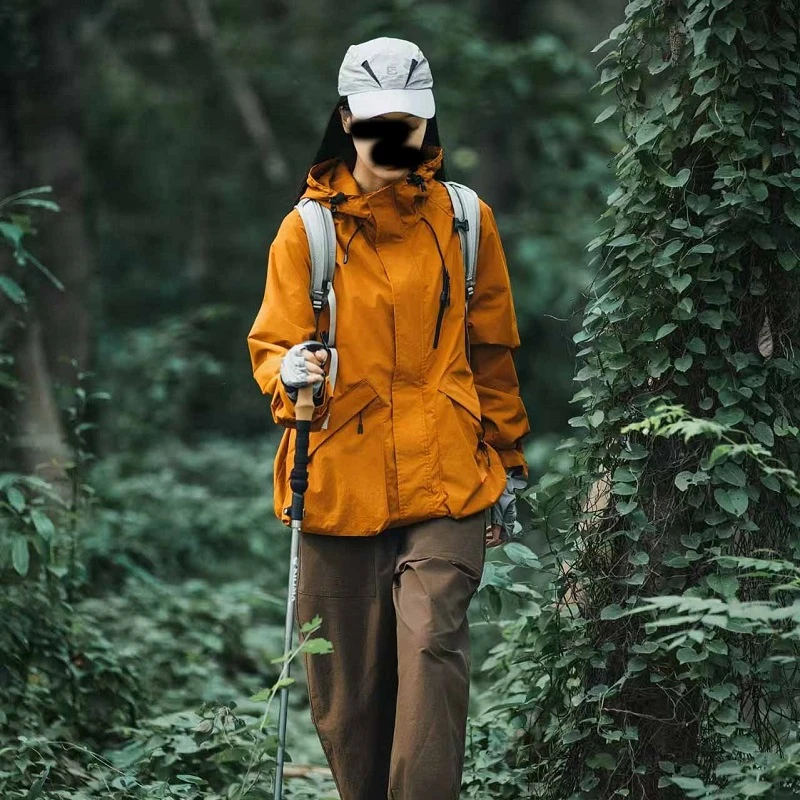 【11373包邮】2025秋装新款青少年学生港风纯色户外冲锋衣夹克潮