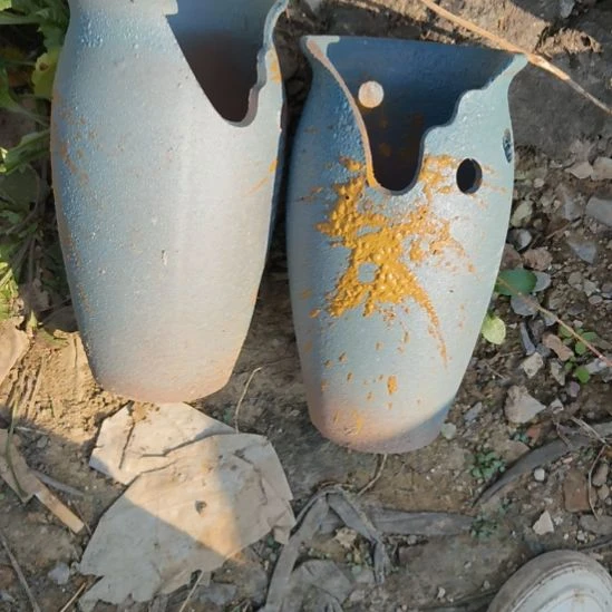 花盆紫砂陶瓷落地大花瓶摆