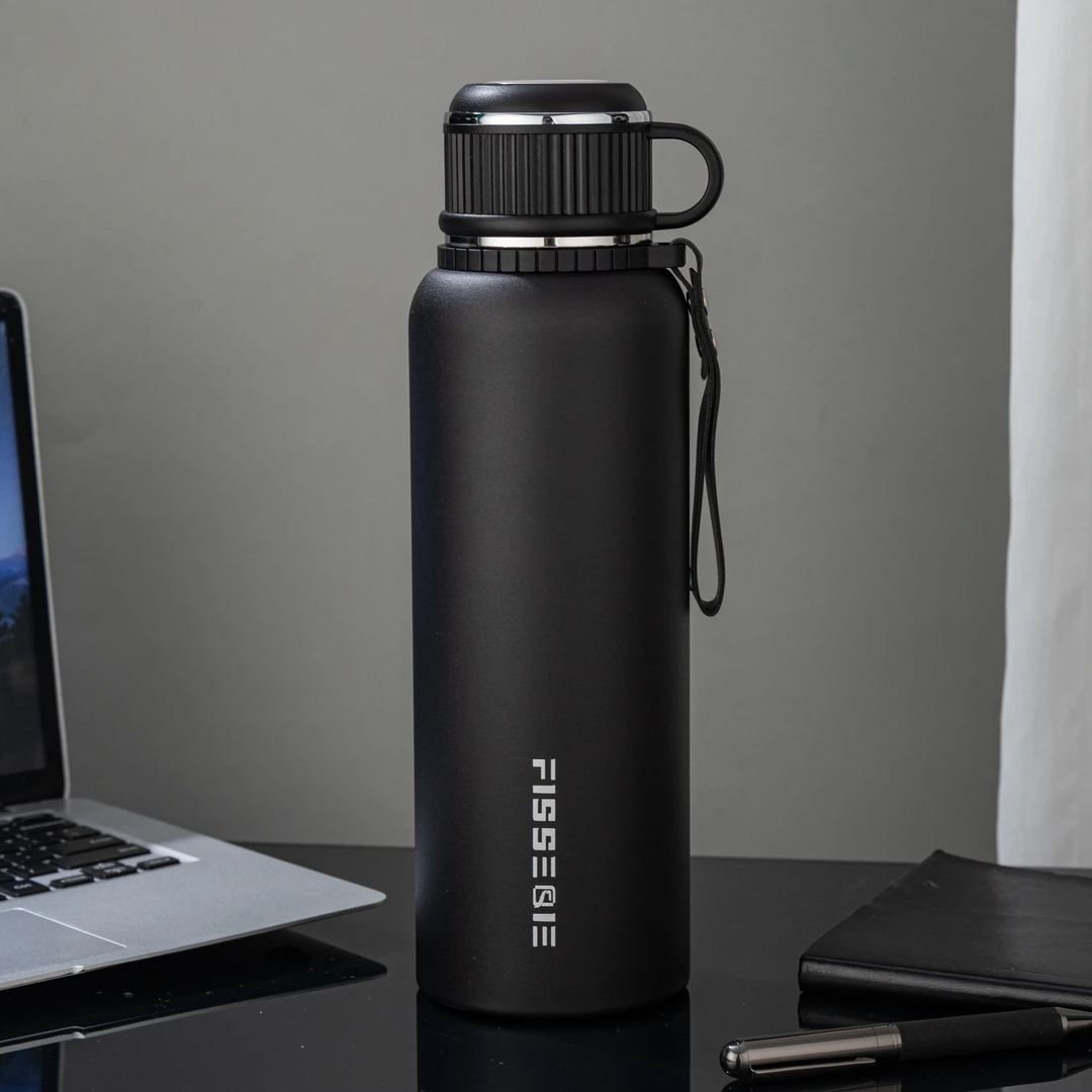 1500ml高档大容量保温杯便携水杯泡茶杯高颜值女学生水壶超大杯子