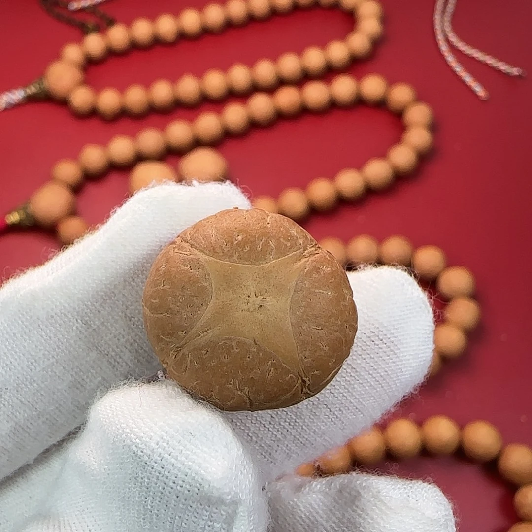 凤眼菩提手串25年尼泊尔新籽麒麟眼单颗