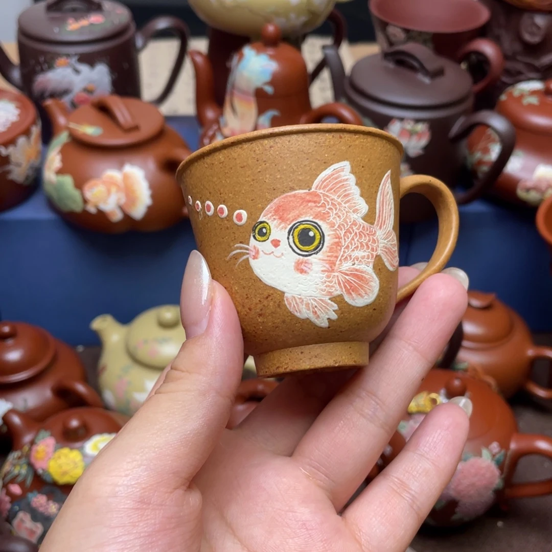 茶杯紫砂紫砂主人杯100cc