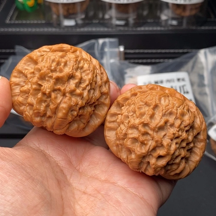 把件文玩核桃52龙鼎65克