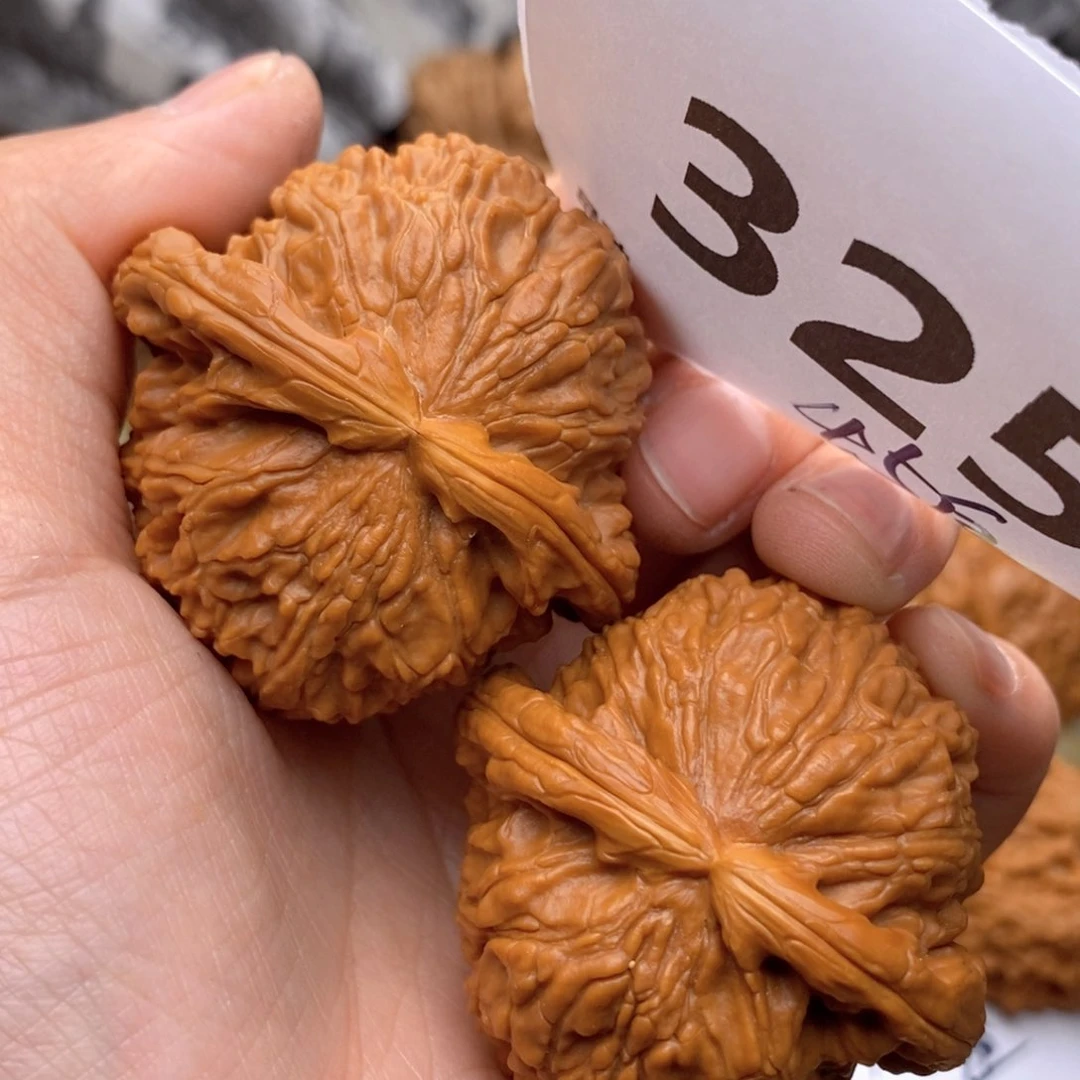 文玩核桃把件325号45白