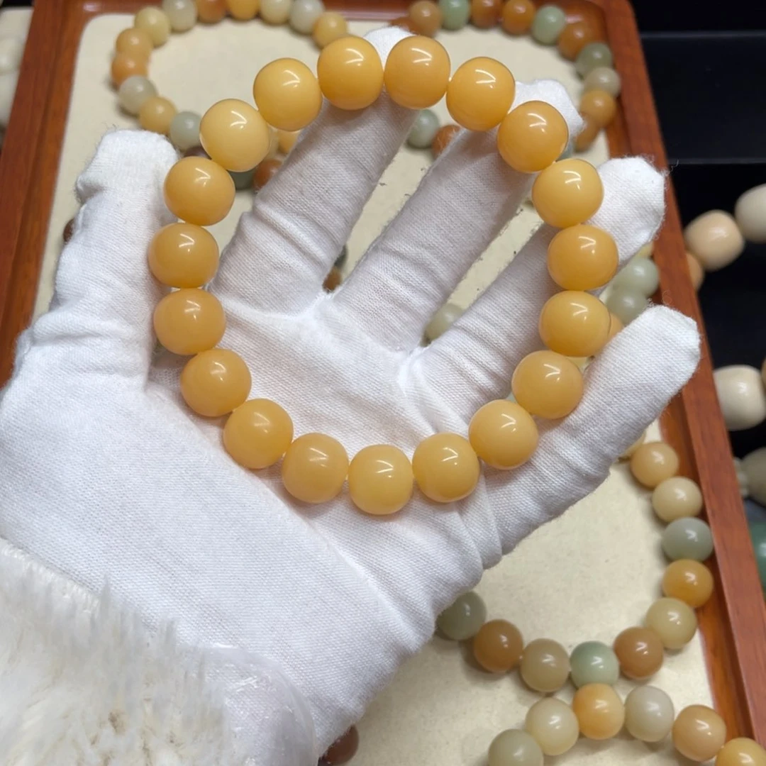 菩提根/象牙果吊坠13干磨玉化胖苹果677