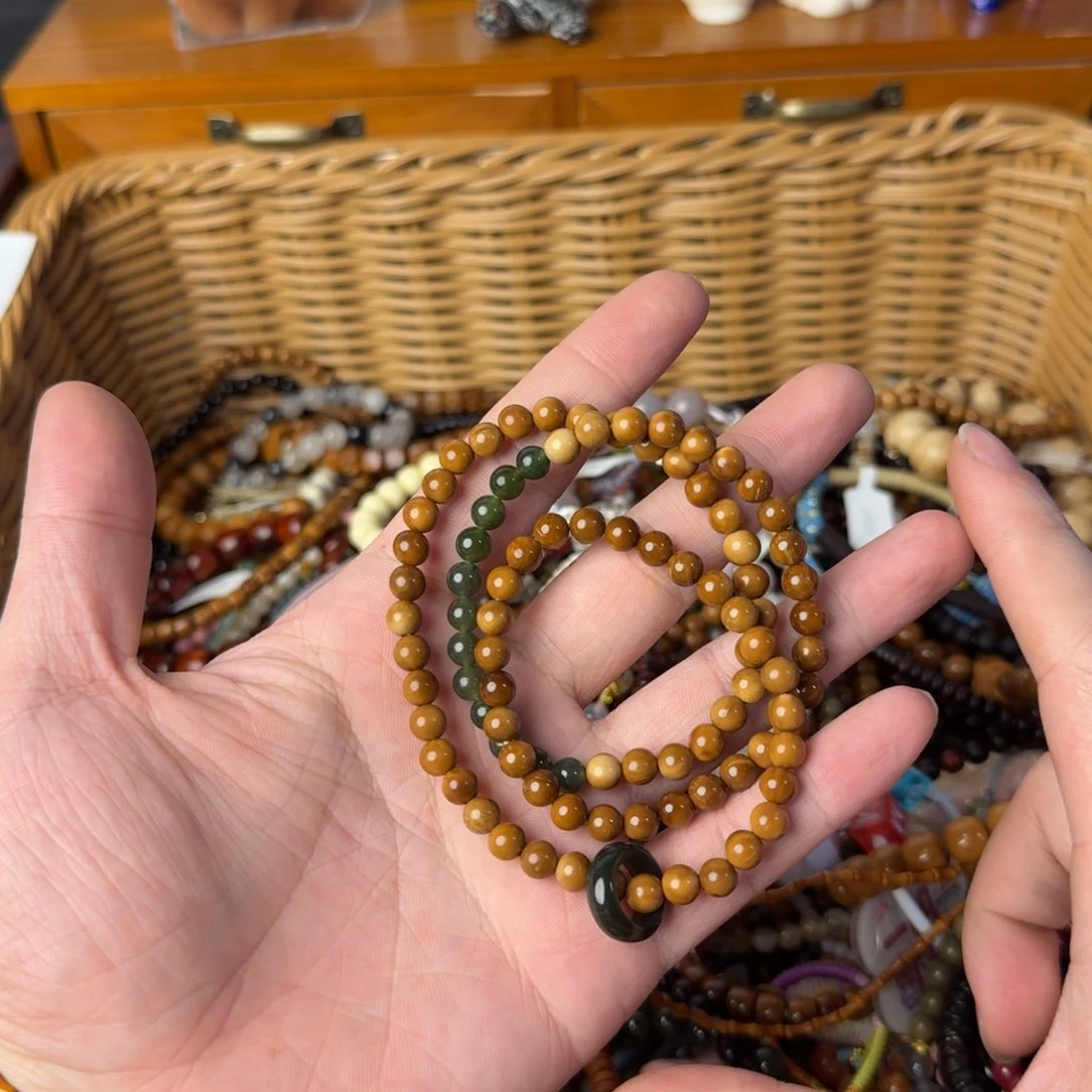 和田玉（糖玉）手链未镶嵌