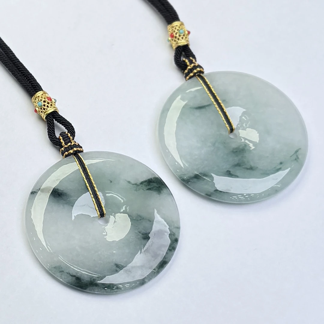 288447/天然缅甸翡翠A货平安扣  多样性一件发