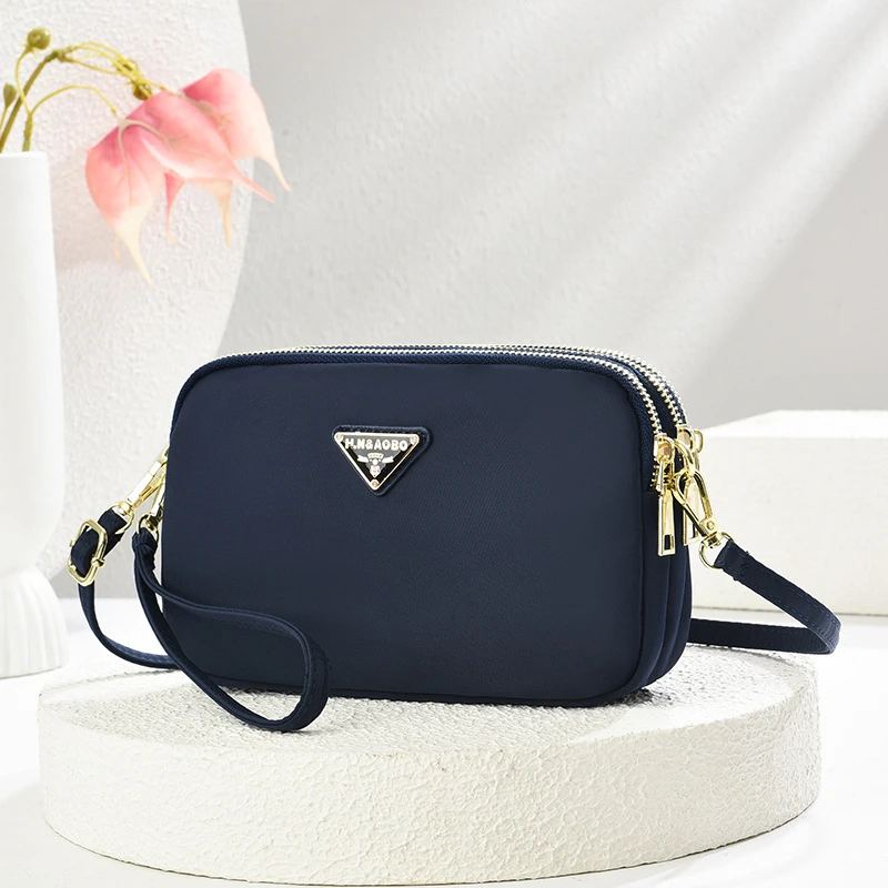 手机包女2025新款斜跨相机包尼龙牛津布迷你小包单肩斜挎女士包包