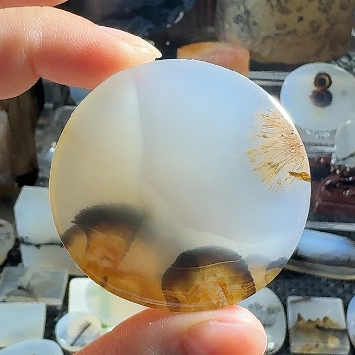 未镶嵌玛瑙/玉髓珠宝奇石