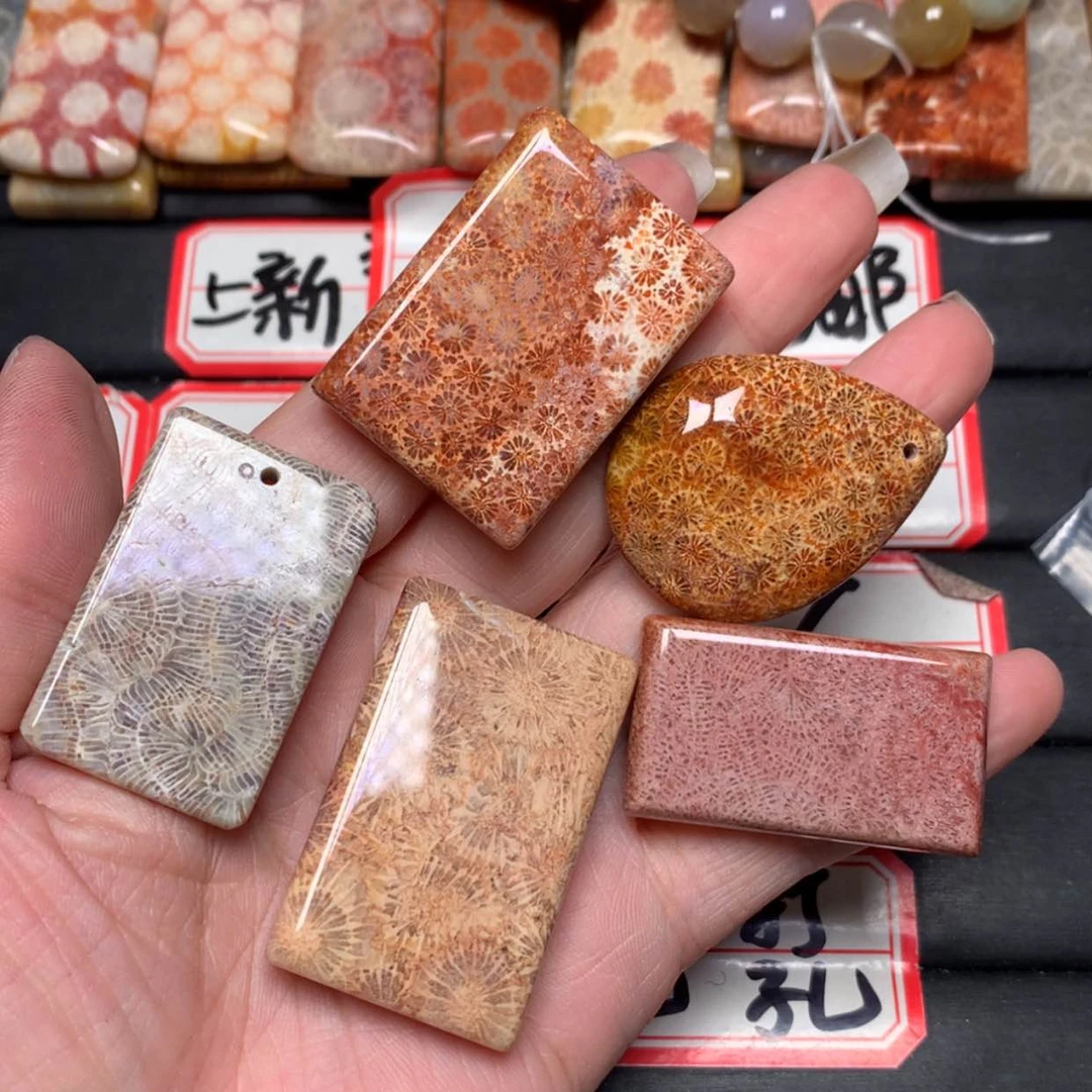 【闪购商品】未镶嵌颈饰硅化玉太**⭐