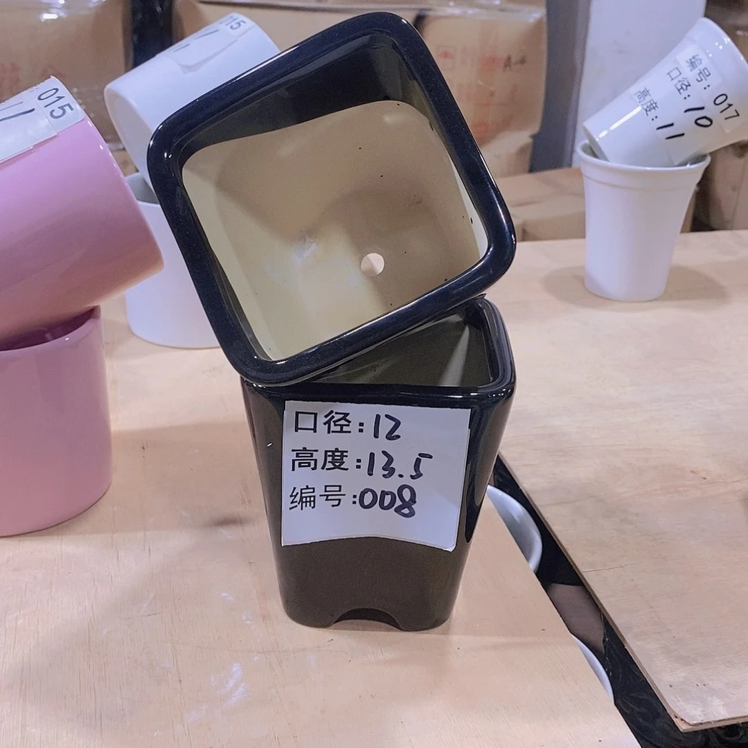 【闪购商品】红陶微瑕花盆-008-2个