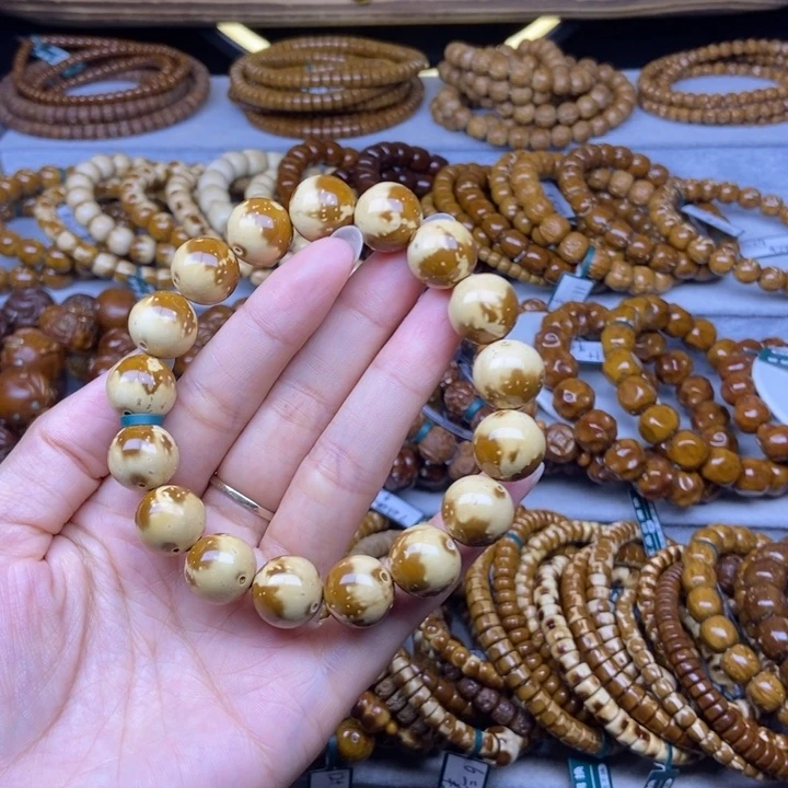 手串紫金鼠半山水半实心13