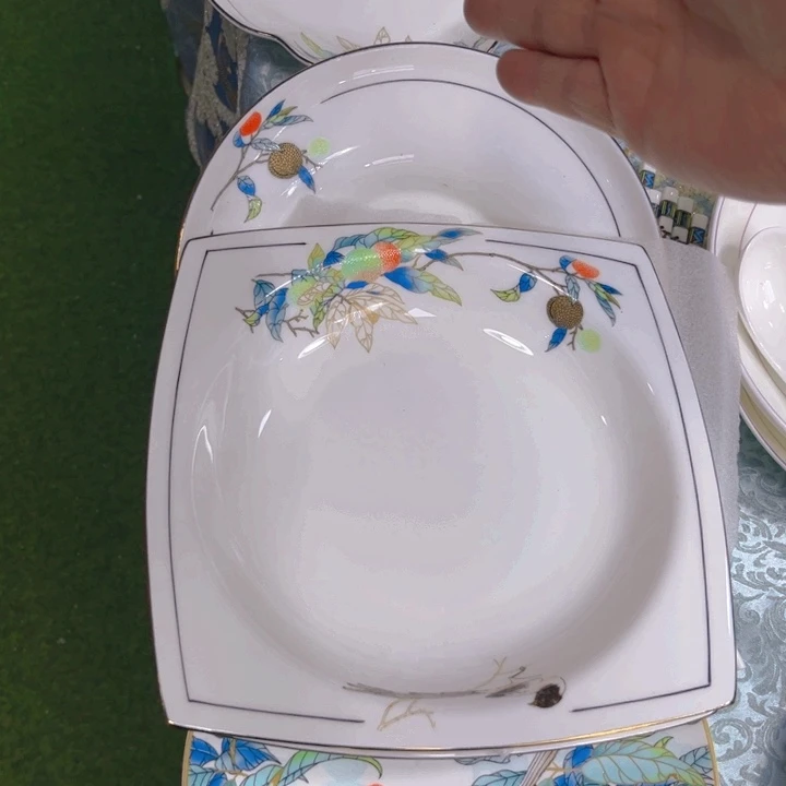 瓷片混搭盘八个哇塞