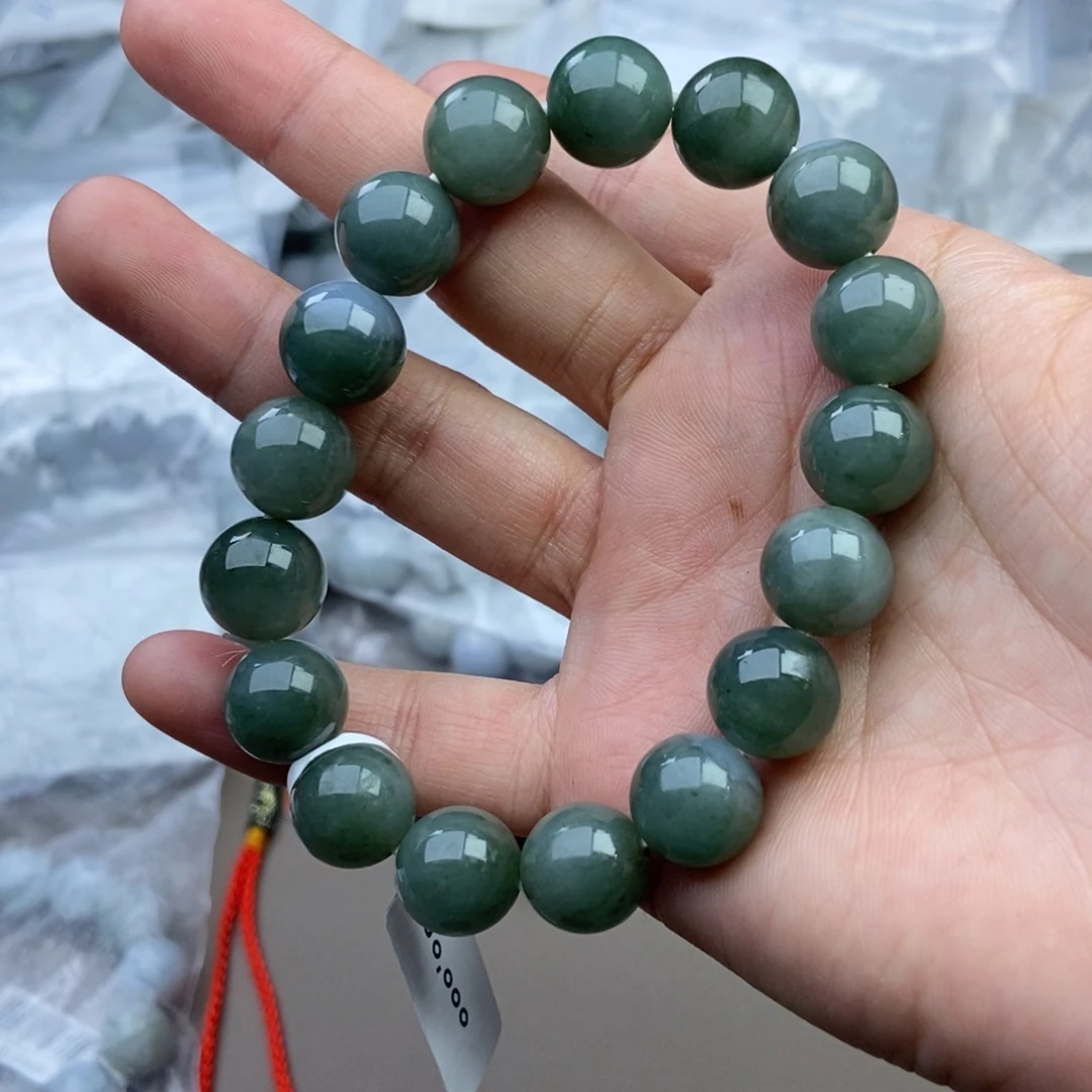 翡翠未镶嵌手链翡翠