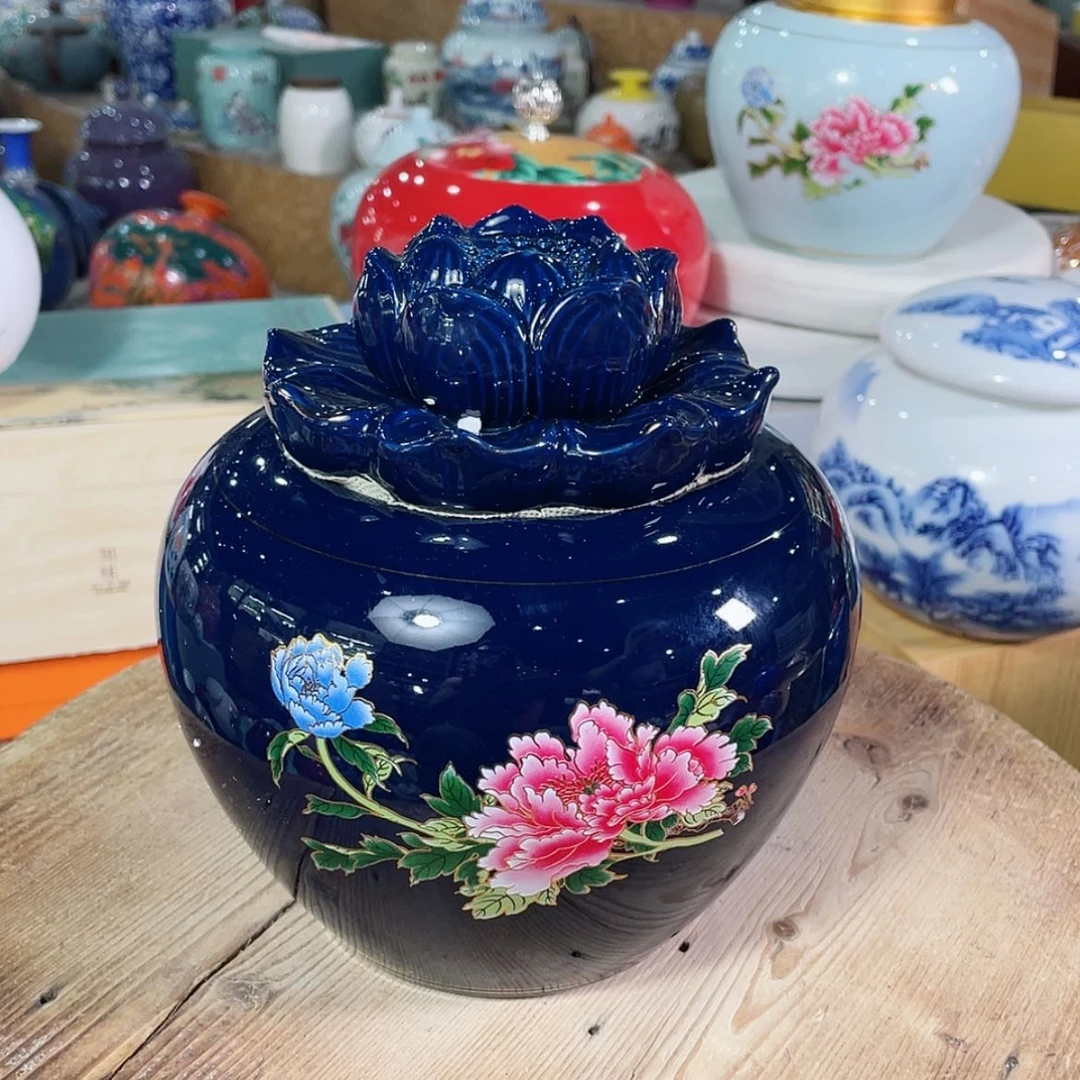 【闪购商品】罐陶瓷茶叶罐密封罐