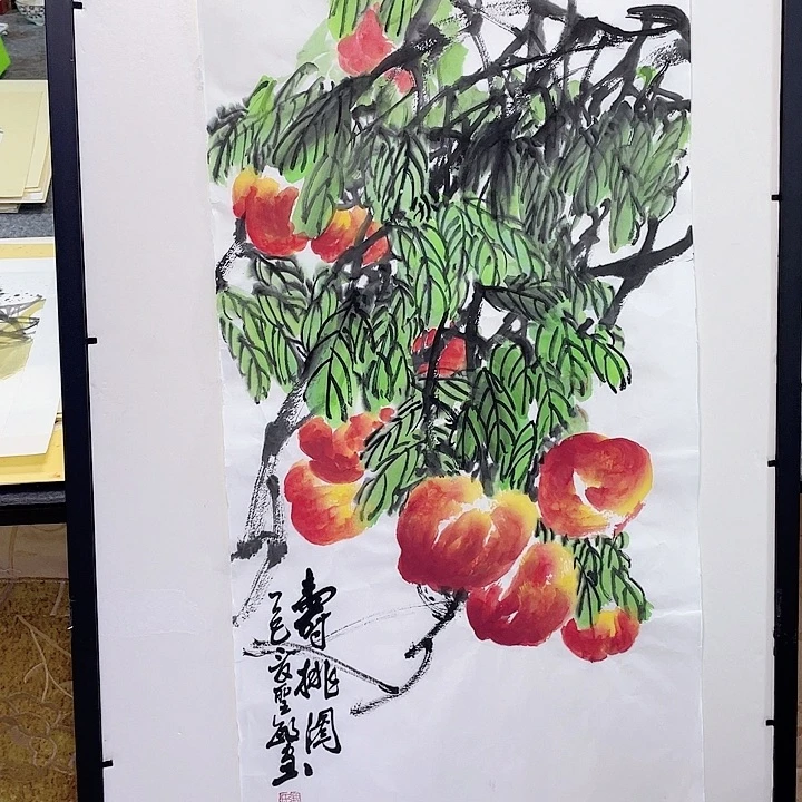 国画张圣敏先生纯手绘作品