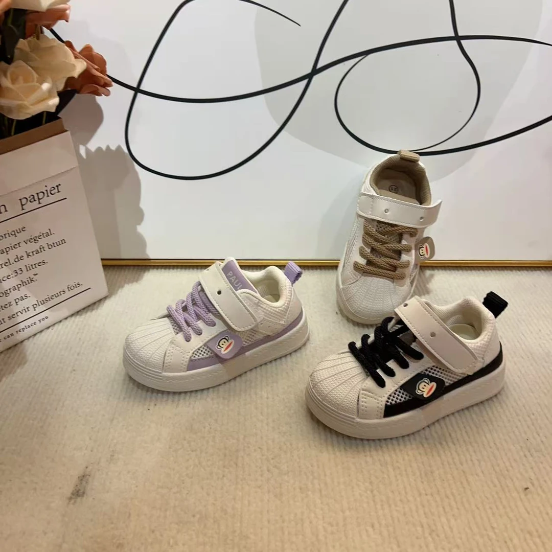 【卢专属】2109/大嘴猴/网面贝壳头运动风学步机能鞋透气软底机能