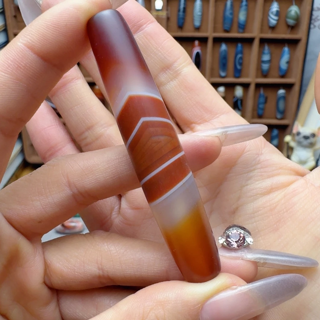 玛瑙/玉髓未镶嵌锁骨