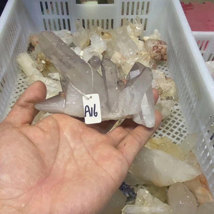 水晶水晶原石摆件未镶嵌清****5