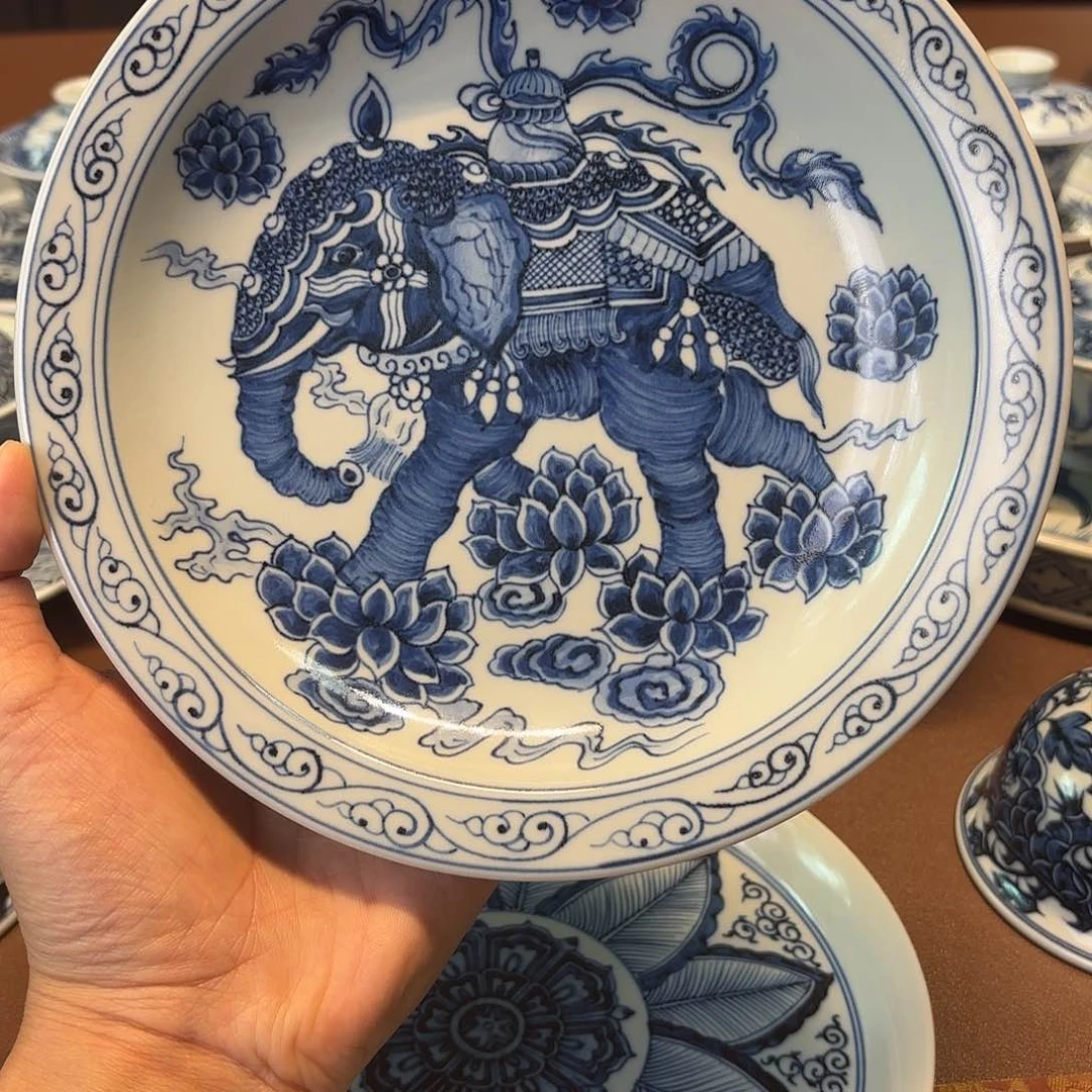 瓷片景德镇手绘茶具微瑕福利