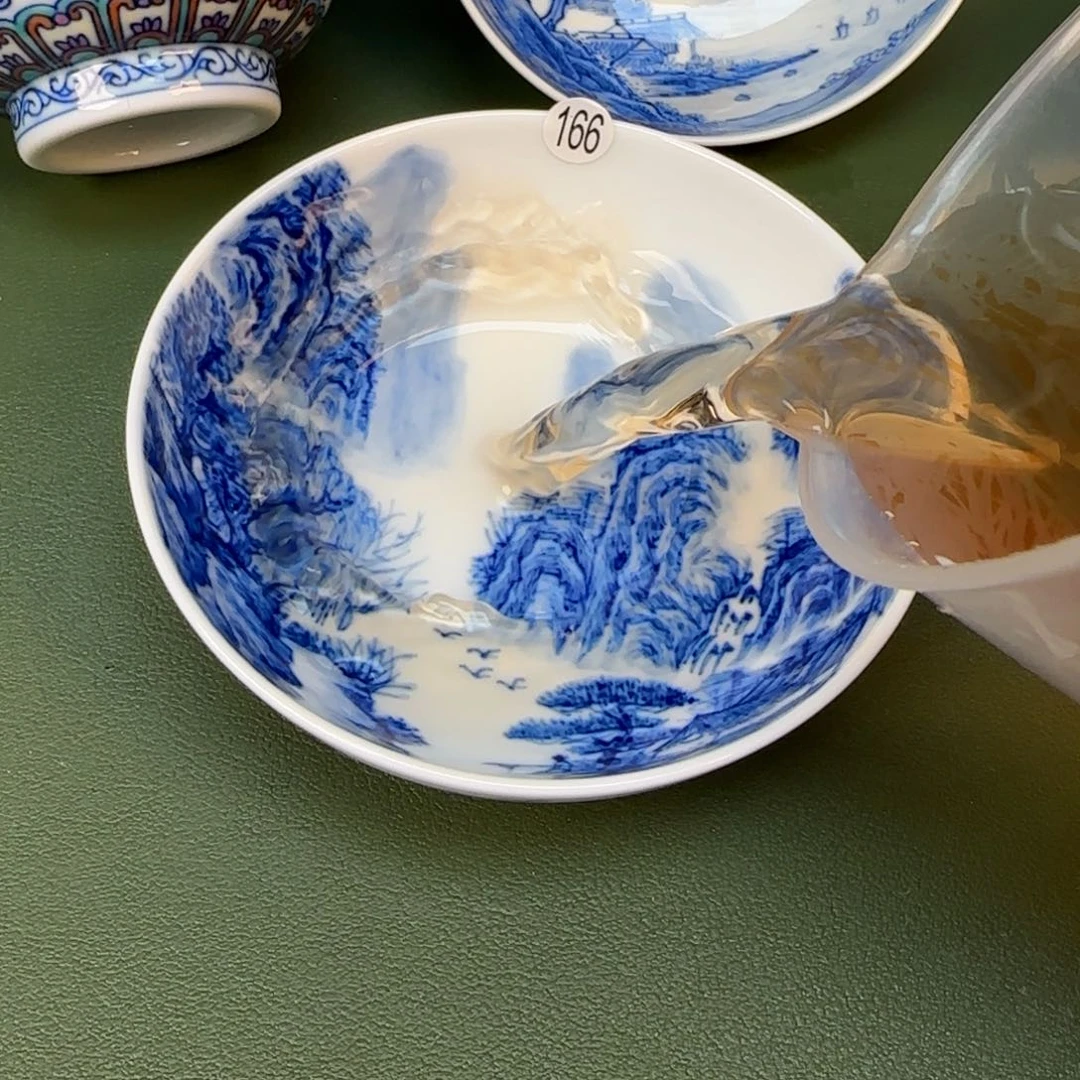 景德镇手工手绘茶具166