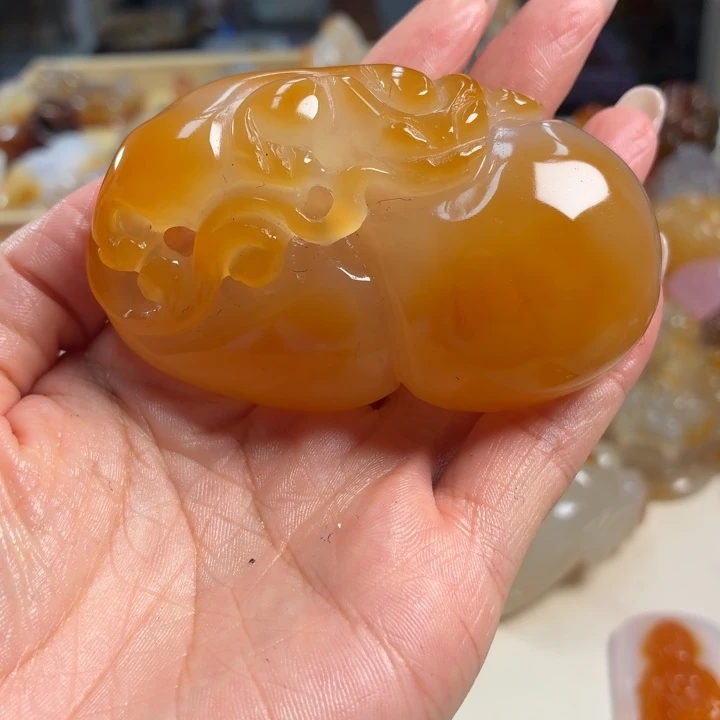 玛瑙/玉髓未镶嵌吊坠(不含链)