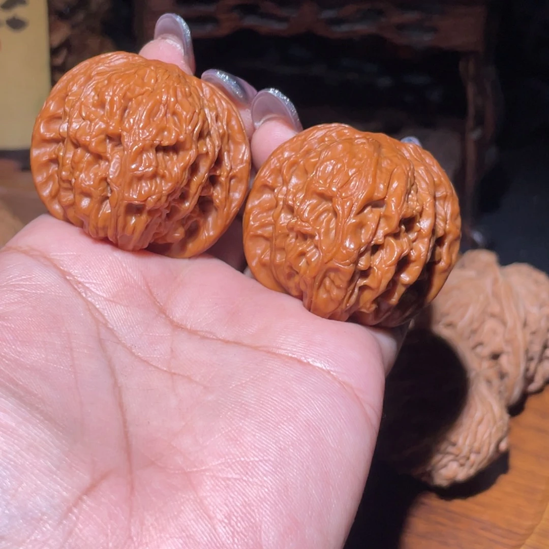 把件文玩核桃梅*八磨盘回血