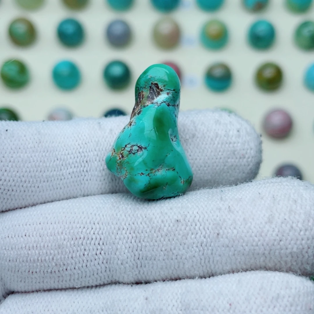 绿松石珠宝奇石未镶嵌