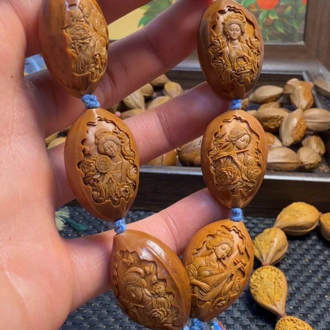 橄榄核手串/手链国色天香