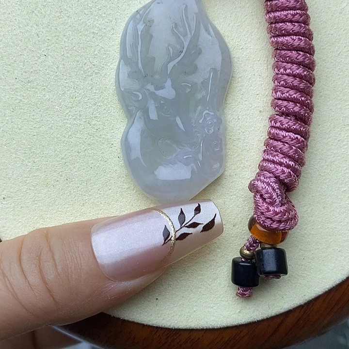 颈饰未镶嵌翡翠一路有你