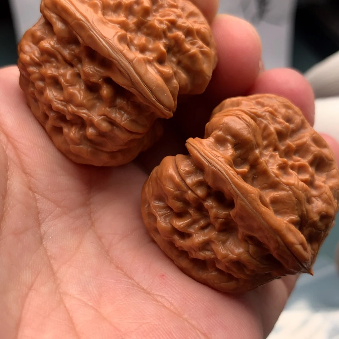 文玩核桃把件r*r凹的107