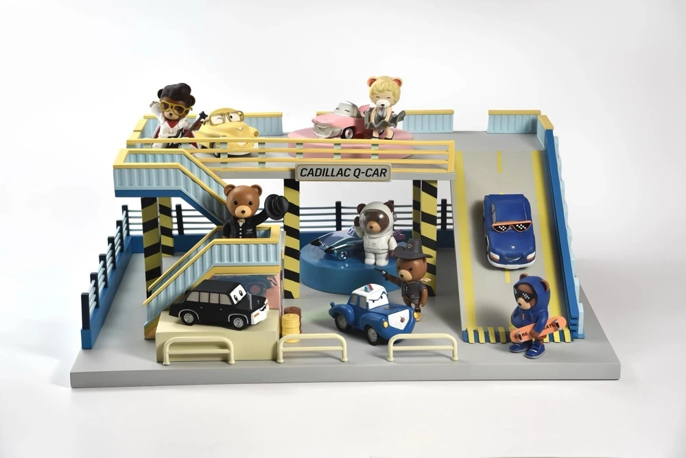 凯迪拉克盲盒熊(随机发货，指定款勿拍)车模汽车